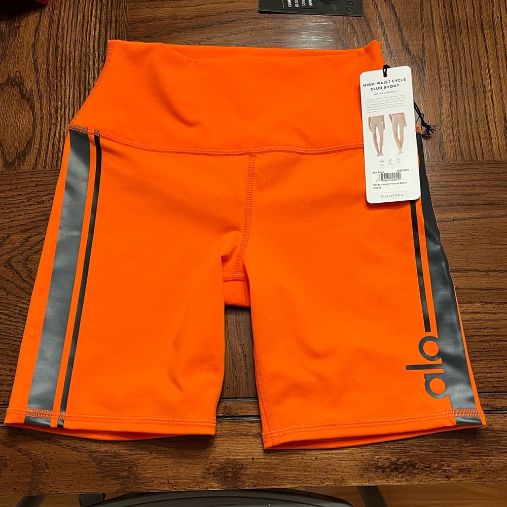 Alo high waist cycle club shorts